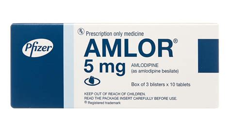 Amlor 5mg H3vi10vien Nen Cty