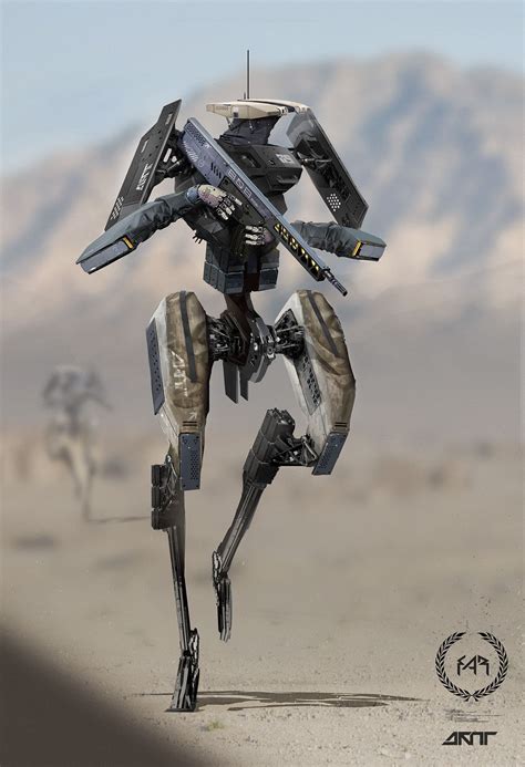 stinger   behance  daytoner robot concept art robot art
