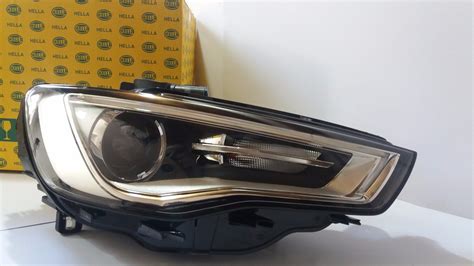 Farol Audi A3 2014 2015 Original Led E P Bi Xenon Direito R 2 999