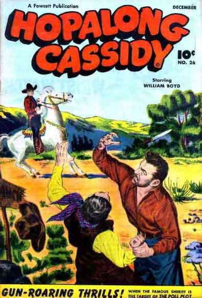 Hopalong Cassidy 26 Fair Fawcett Low Grade Comic December 1948 William Boyd Comic Books