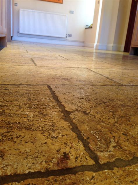 Limestone Kitchen Floor Restoration | Cotswold Stone Floor Cleaners