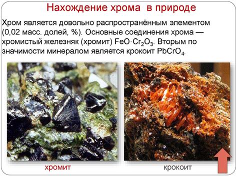 Хром и его соединения - презентация онлайн