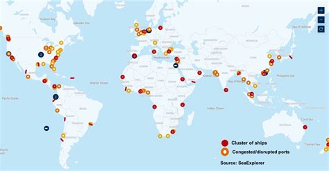 Port congestion gaining momentum globally - Maritime Magazine