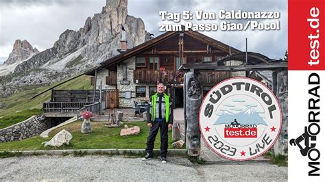 Alpentour S Dtirol Dolomiten Tag Von Caldonazzo Nach Pocol Am