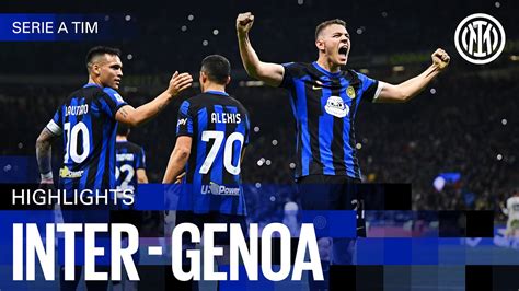 COWABUNGA INTER 2 1 GENOA HIGHLIGHTS SERIE A 23 24 YouTube