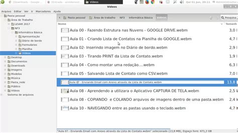 Aula 10 RENOMEANDO arquivos as Teclas F2 e HOME e Teclas de DIREÇÃO