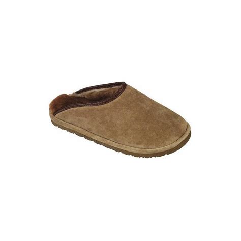 Old Friend Slippers Mens Scuff - Chestnut