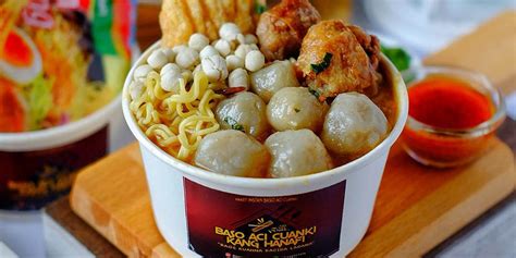 Daftar Harga Menu Delivery Baso Aci Cuanki Kang Hanafi Kelapa Gading