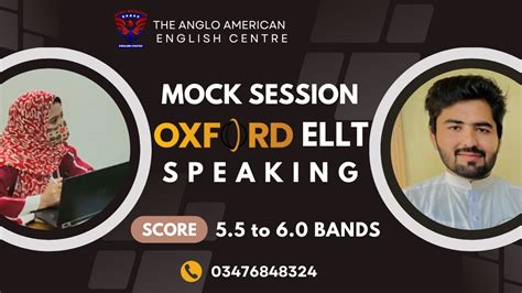 Mock Session Of Oxford ELLT Speaking YouTube