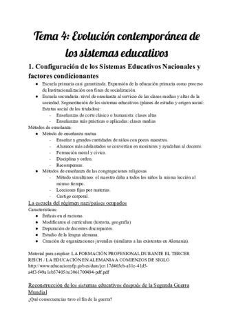 Fundamentos Teoricos E Historicos De La Educacion TEMA 3 Docx