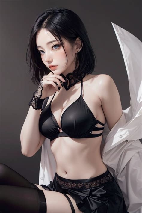 Sideboob Goth Ai Porn