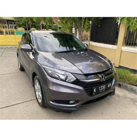 Mobil Honda Hrdiv E Cvt Automatic Grey Metalik Bekas Mesin Halus