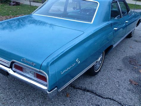 1967 CHEVEROLET IMPALA 4 Door W 327 NEAR MINT SUPERNATURAL CAR NO