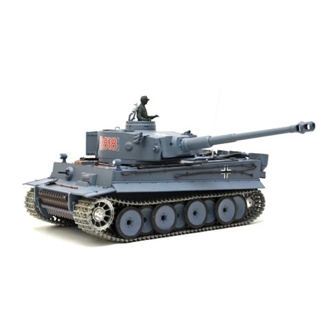 Rc Panzer German Tiger I Mit Rrz Heng Long Grau Rauch Sound