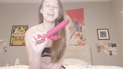 Thrusting Dildo Vibrator Orgasm FAPCAT