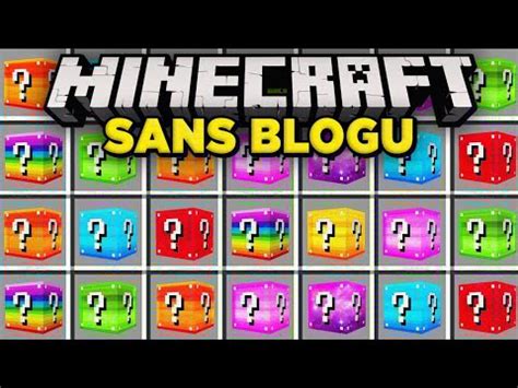 MİNECRAFT ŞANS BLOĞU MODU NASIL İNDİRİLİR YouTube