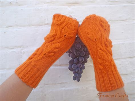 Hand Warmersgloves Are Knittedgloves Without Fingers With Etsy