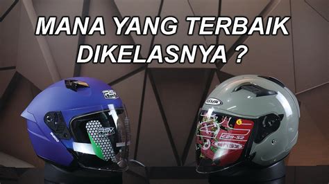 Komparasi Half Face Rsv Sv Vs Zeus Zs Youtube