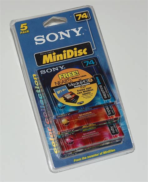 Sony Recordable MiniDisc (5 pack)