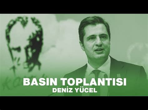 DENİZ YÜCEL BASIN TOPLANTISI 26 02 2024 YouTube