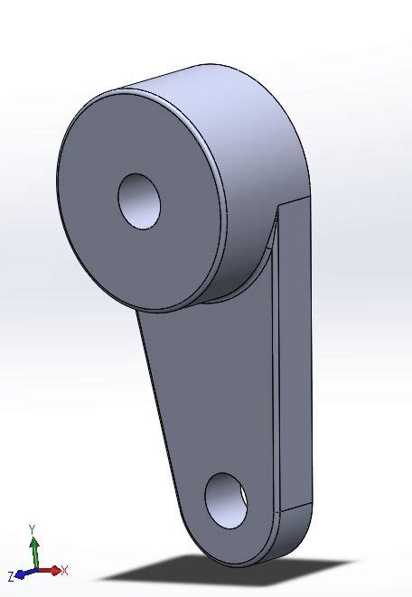 Pitman Arm solidworks model | Thousands of free AutoCAD drawings