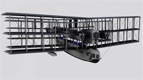 Caproni ca 60 transaereo 3D model - TurboSquid 1290173