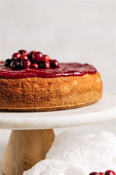 White Chocolate Cranberry Cheesecake Baked Ambrosia