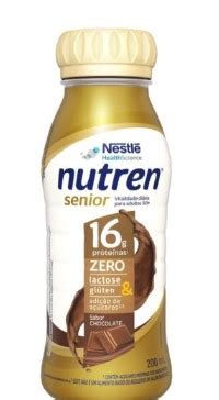 NUTREN SENIOR CHOCOLATE 200ML NESTLE Nutrir Saúde Store