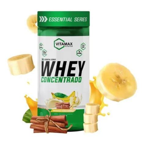 Whey Protein Concentrado 880g Vitamax Original Shopee Brasil