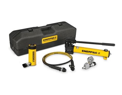 Single Acting Hydraulic Cylinder Enerpac 15T Hand Pump Set SCR156PGH