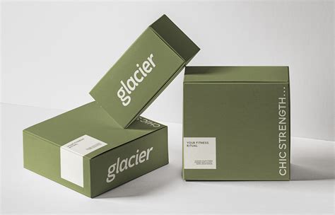 Glacier Sportwear Brand Identity Behance