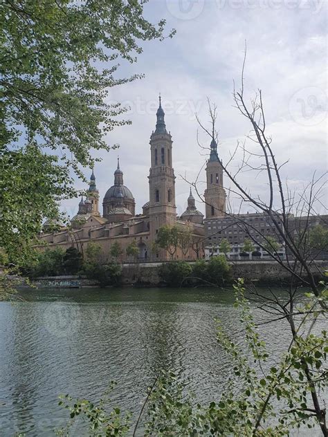 Andscape Nuestra Senora Del Pilar Kathedrale Basilika Aussicht Von Das