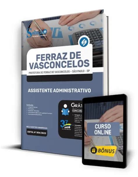 Apostilas Concurso Ferraz De Vasconcelos SP 2023