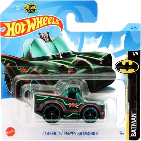 HOT WHEELS CLASSIC Tv Series Batmobile HW Batman 1 5 DC Comics Collector Mattel EUR 12 99