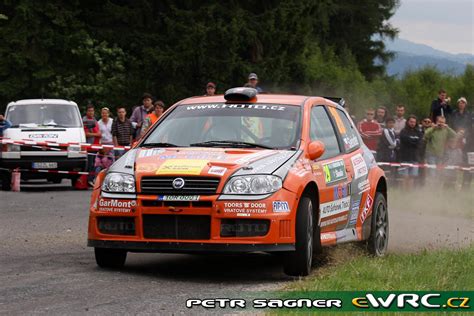 Šlehofer Jan Soběhart Zbyněk Fiat Punto S1600 Rally Bohemia 2008