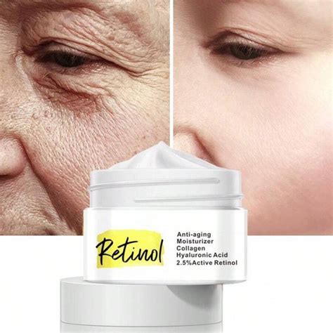 Crème Pour Le Visage Active À L Hyaluronique Au Collagène Rétinol