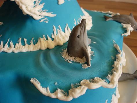 Pin On Dolphin Cake G Teaux Th Me Dauphin