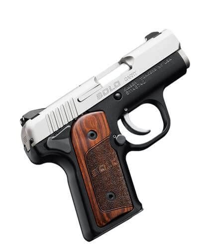 Kimber Solo Carry w/ Rosewood Grips | Double Action Indoor Shooting ...