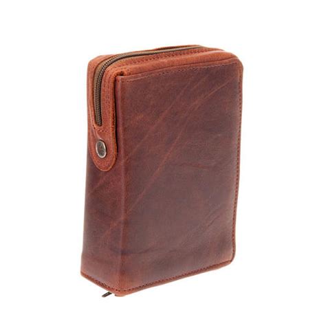 Breviary cover in leather with zip, single volume | online sales on HOLYART.com