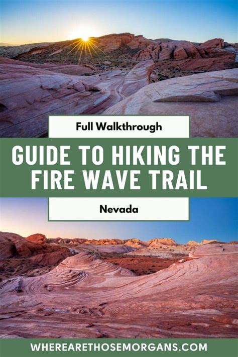 Hiking The Fire Wave Trail In Valley Of Fire