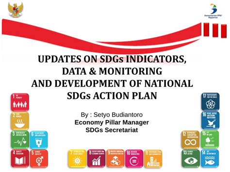 Pdf Updates On Sdgs Indicators Data And Monitoring And · 5