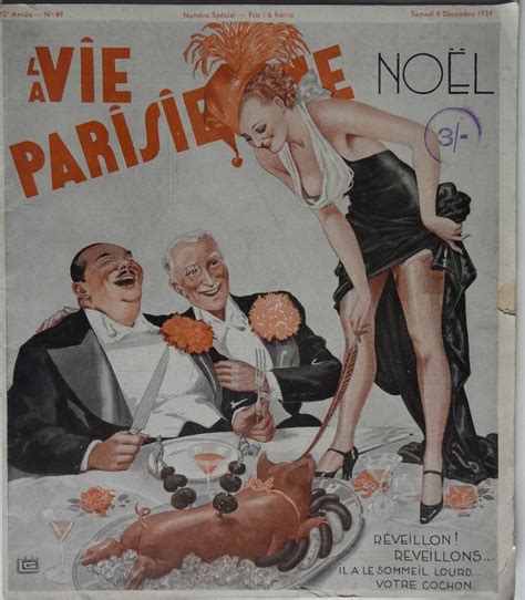 Georges Léonnec 1881 1940 La Vie Parisienne 8 Décembre 1934