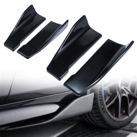 Universal Car Spoiler Lateral Front Bumper Rear Side Skirt Lip Rocker