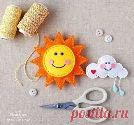 Игрушки из фетра выкройки