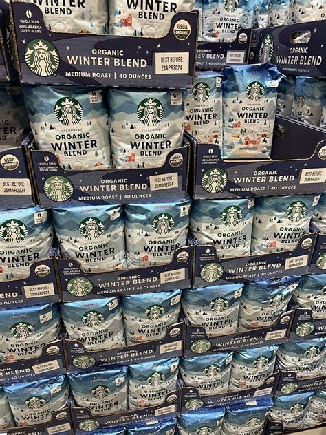 Starbucks Organic Winter Blend Whole Bean 100 Arabica Coffee 40 Ounce Ebay