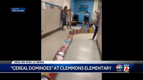 Clemmons Elementary School celebrates meeting food drive goal with ...