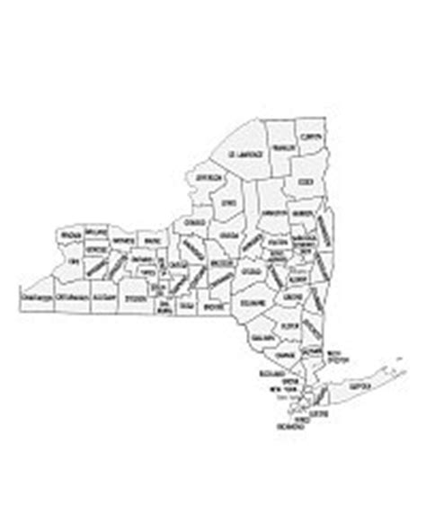 Printable New York Maps Worksheets Library