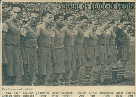 Ansichtskarte Postkarte Fc Schalke Fu Ball Mannschaft