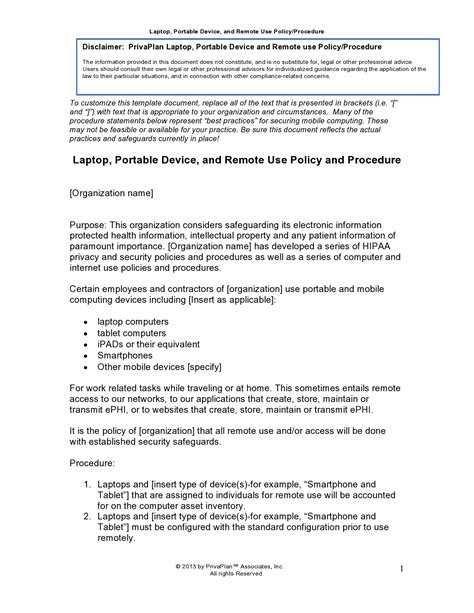 50 Free Policy And Procedure Templates And Manuals Templatelab