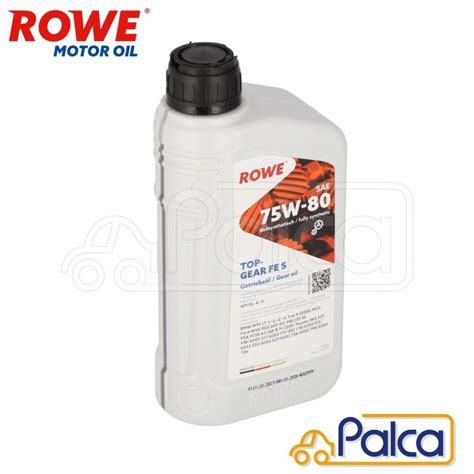 ギアオイル HIGHTEC TOPGEAR FE SAE 75W-80 S 1L| API GL-4 / GL-5 | ROWE製 : パーツ ...